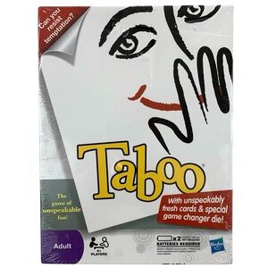 Taboo Board Game Hasbro 2010 New Sealed